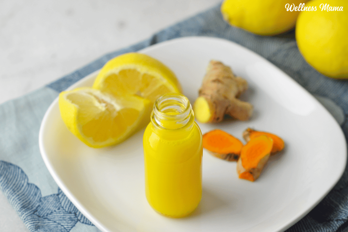 Fight Inflammation & Boost Immunity: Your Daily Ginger Turmeric Shot